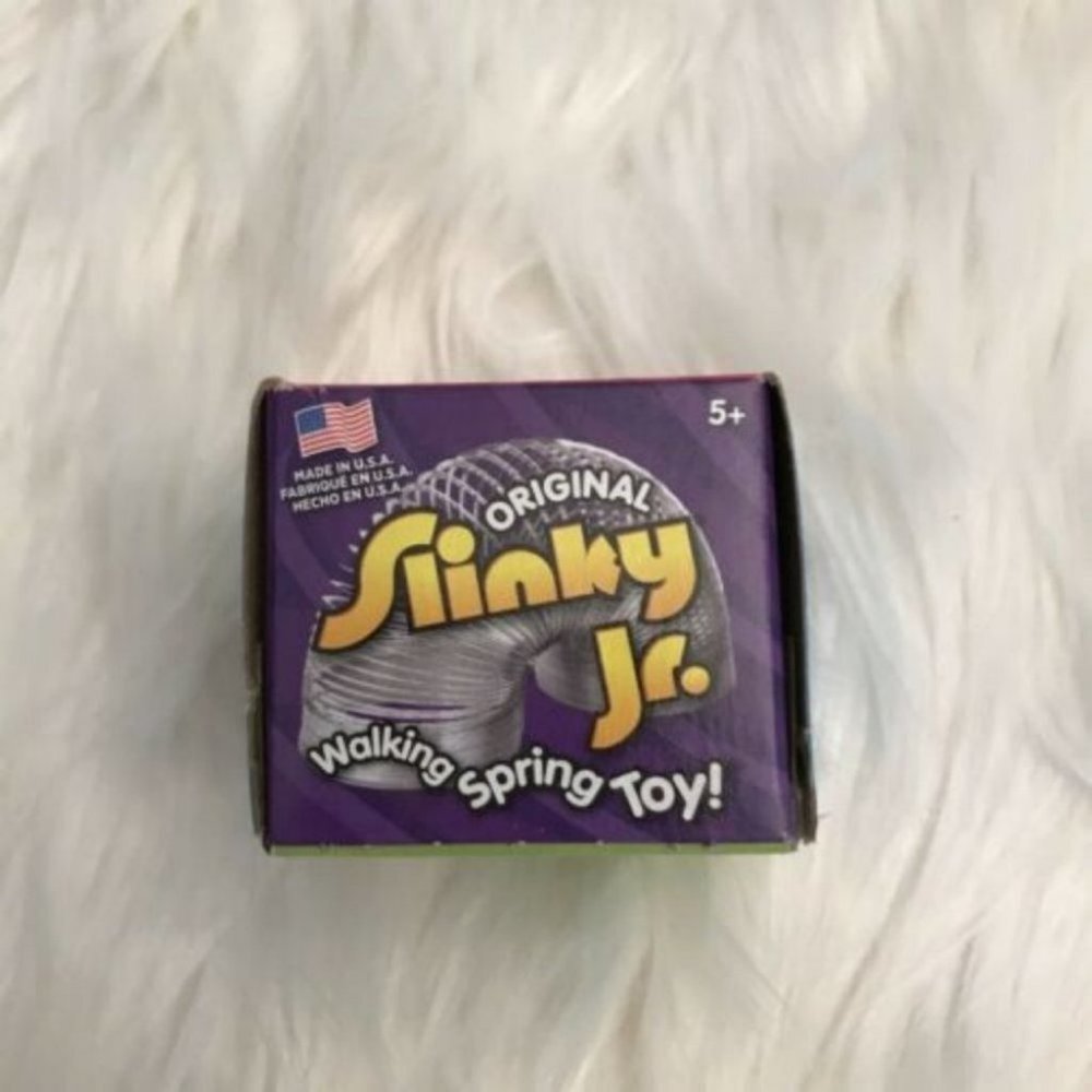 Vintage The Original Slinky Jr. metal 1998 New in box - Picture 6 of 8